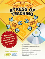 stress of teaching workbook